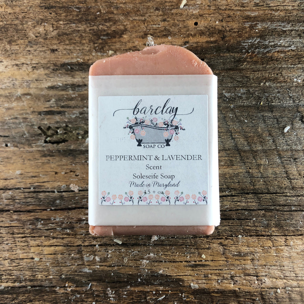 Peppermint + Lavender Soap