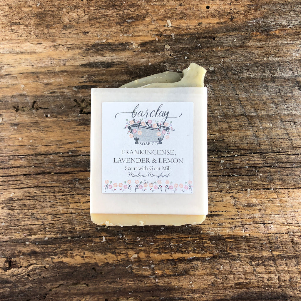 Frankincense Lavender & Lemon Soap